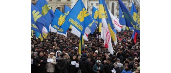 У Вінниці тисячі людей вийшли на мітинг проти диктатури